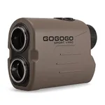 Gogogo Sport Vpro Laser Golf/Hunting Rangefinder 1200 Yards 6X Magnification Laser Range Finder With Pin-Seeker & Flag-Lock