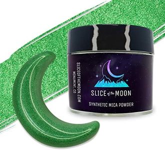 Flashing Jade Mica Powder | Skin Safe, Fine Pigment Powder for Epoxy Resin, Body Butter, Lip Gloss, Candle Color Dye, Soap Colorant & Slime Pigment Dust — 0.42oz (12g)