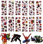 12 Sheets Kids 3D Spider Man Puffy Stickers Party Bag Fillers Boys Girls Teachers as Reward Craft Scrapbooking