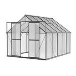 8x10 FT Polycarbonate Greenhouse, 6