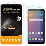 (3 Pack) Supershieldz for LG Stylo 5 and Stylo 5 Plus Tempered Glass Screen Protector, Anti Scratch, Bubble Free