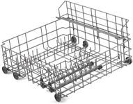 Allstare W10139223 Dishwasher Lower Rack Replacement for Whirlpool Maytag Jenn-Air Dishwasher Parts with 902990 Lower Shelf MDBD820AWW MDB7100AWQ Lower Dishrack Assembly Wheels Dishwasher Bottom Rack