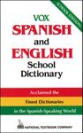 Vox Spanish and English School Dictionary