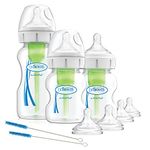 Dr. Brown's Options+ Anti Colic Baby Bottle, Wide Neck, Starter kit