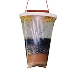 Disposable Fly Trap Bags - Large Capacity Outdoor Hanging Fly Traps - Non-Toxic Fly Catcher for Outdoor Garden, Farm, Horse Barn - Effective Fly Control (1 Piece)