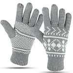 LUTHER PIKE SEATTLE Knit Winter Gloves For Women Warm & Cozy, Comfortable: Thermal Insulation