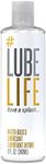 Lube Life Water-Based Personal Lubricant, Lube for Men, Women and Couples, Non-Staining, 8 Fl Oz (240 mL)