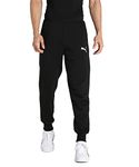 PUMA Essentials Logo Sweatpants Men Black Size L