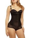 Vedette Renee Under Bust Waist Cincher - Black - 3XL (44)