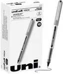 Uniball Vision Rollerball Pens, Bla