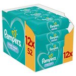 Pampers Fresh Clean Baby Wipes 12 Packs