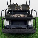 YouLeGo Universal Golf Cart Rear Seat Kits Foor Mat,Footplate Anti-Skid Mat with EVA Environmentally Friendly Materials for Mosts of Golf Carts. (Grey)