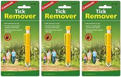 Coghlan's Tick Remover First Aid Kit Twister Tweezer for People & Pets (3-Pack)