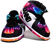 Banned Goods "OG High Top Sneaker Slippers Unisex One-Size, Tie-dye, 4-12 Women/4-12 Men