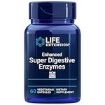 Life Extension, Enhanced Super Digestive Enzymes, High Dose, 60 Vegetarian Capsules, Non GMO