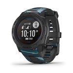 Garmin Instinct Solar Surf, Solar-powered Rugged Outdoor Smartwatch with Tide Data and Dedicated Surfing Activity, Pipeline