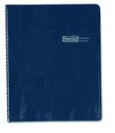 House of Doolittle Teachers Planner with Seating Chart, 7 Periods, and Records, 8.5 X 11 Inches Blue Leatherette (HOD50907)