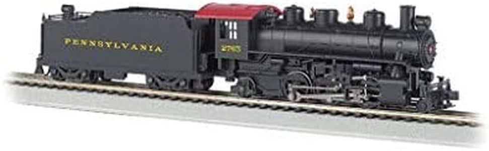 Prairie 2-6-2 Steam Locomotive w/Smoke & Tender - PRR #2765 - HO Scale