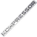 Other Kompressor Chrome Badge Emblem CLK SLK SL CLS ML GL A B C E S Class Mercedes