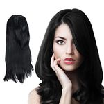 Morges Silk Base 3 Clip Hair Topper Closure For Add Extra Hair Volume For Women And Girls (Model 6)