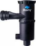 RAINY Rainwater Harvesting Filter Fl - 80 Self-Cleaning + Dual Intensity Suitable For Area Upto 1300 Square Feet, Black,Nanofiltration, Installation Kit