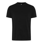 JustWears Mens Ultimate Comfort Tee | Super Soft Premium Mid-Weight T-Shirt Made from MicroModal Air Breathable Fabric & Organic Cotton | Everyday Sustainable Tshirts for Men | Casual Tshirt Gift