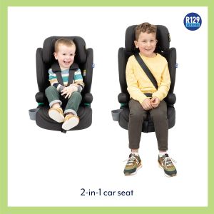 Graco Eldura R129 Harness Booster Car Seat – Midnight Black