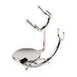 Chrome Razor and Shaving Brush Stand from Super Safety Razors