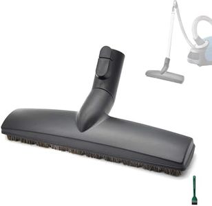 EZ SPARES Replacement of SBB Parquet Anti-Collision Smooth Floor Brush with Horsehair for Miele Vacuum Cleaner 35mm 1 3/8"