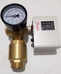 Bharath Pressure pump accessories (DANFOSS pressure switch, Pressure gauge,5 way connector and NRV)