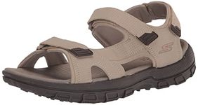 Skechers Men's Go Golf 600 Sandal Shoe, Khaki, 8