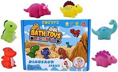 Light Up Dinosaur Baby Bath Toys - 