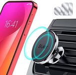 Blukar Car Phone Holder Magnetic Air Vent Car Phone Mount Cradle-360° Rotable and Case Friendly for iPhone15 14 13 12 11 Pro Max XS XR X Galaxy etc.