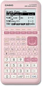 Casio fx-9750GIII Pink Graphing Calculator (fx-9750GIII-PK)