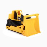 CAT Construction Toys, Construction Fleet 10" Bulldozer Toy - Sturdy Plastic Construction & Real Working Parts - Perfect Indoor & Outdoor Toys for 2-Year-Old Boys & Girls