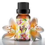 Esslux Lily Essential Oil - 100% Natural Lily Oil for Diffuser, Skin, Aromatherapy & Candle Making - Perfect for Bath Bombs & Soaps - Floral Scent for Relaxation - 10 ML