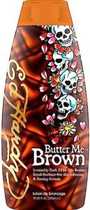 Ed Hardy Butter Me Brown Dark DHA Free Bronzer Streak Free Sunbed formula 300ml