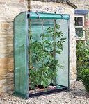 Garden Mile Large 1.5m Garden Greenhouse Grow your own Tent Tomato House Plant Protection Cover Outdoor Heavy Duty Walk-In Poly Greenhouse Tent Weatherproof Plastic Growing Planting Germinating