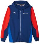 PUMA BMW MMS HDD Sweat Jacket Sweatshirt, Pro Blue-m Colour, M