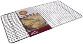 Cooling Rack Daily Bake Cake Biscuit Baking Tray Rack Space Saving - 46 x 25.5cm