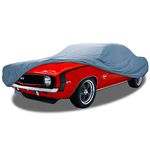 iCarCover Fits. [Chevy Camaro Z28] Full Car Cover Waterproof All Weather Weatherproof UV Sun Snow Dust Storm Resistant Exterior Outdoor Custom Protection with Straps (Year Fits 1967-1969)