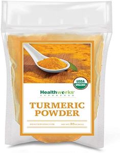 Healthworks Turmeric Powder (32 Ounces / 2 Pounds) | Ground Raw Organic | Curcumin & Antioxidants | Keto, Paleo, Vegan, Non-GMO