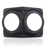 KAKABAS UTV Speaker Enclosure, 6.5-inch Universal Waterproof and Dustproof Overhead Speaker Box for Polaris RZR,Can Am X3,UTV Vehicles.