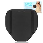 JNATER Ab Board Post Surgery Liposuction - Lipo Foam Ab Board, Lipo Abdominal Board Post Surgery, Abdominal Compression Lipo Board for Tummy Tuck, Tabla Para Fajas de Mujeres Abdomen (Black)