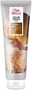 Wella Professional Color Fresh Mask | Temporary Color Refresh Treatment |Semi-Permanent Hair Dye | Wash Out Colour |150ml | Caramel Glaze