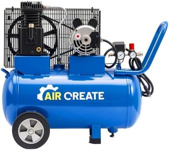 AIRCREATE 3.7HP 20Gal Oil Lubricated Air Compressor 11CFM 125PSI Wheeled Portable