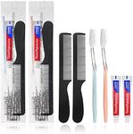 100 Pack Disposable Toothbrushes wi