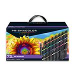 Prismacolor Premier Double-Ended Art Markers, Fine and Chisel Tip, 72-Count