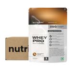 Nutriarc Whey Protein Isolate | Colombian Coffee, 6 Travel Pack | 25g Protein | 100% Natural Ingredients | No Artificial Flavours & Sweetners | No Additives | No Adultration | Vegetarian