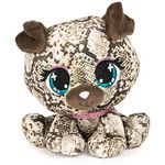 GUND Official, P.Lushes Cute Designer Fashion Collectable Pets Bella Boa Dog Premium Stylish Stuffed Animal Soft Plush, Snake Skin, 15.2cm Soft Toy For Girls and Boys Aged 3 Years and Up